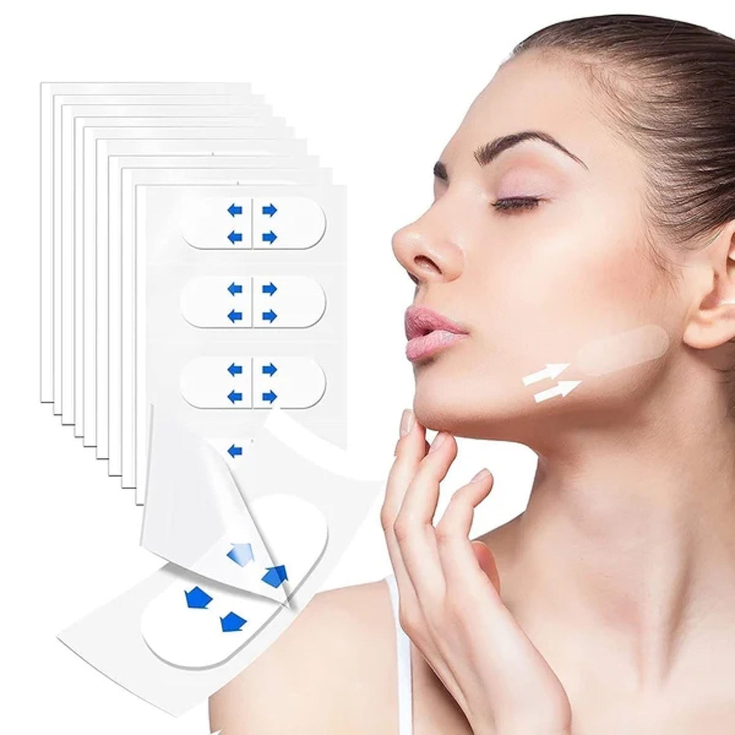Instant Lifting Tapes For Tired Faces  ( 40 pieces )